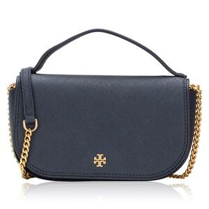 Tory Burch Black and Gold Chain Strap Bag
order (A4)